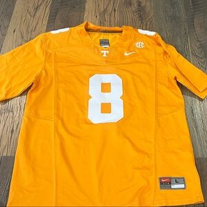 Nike Orange Football Jersey #8 Iamaleava